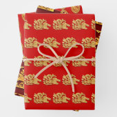 3 WP3 Gold Chinesisches, auf Papier geschnittenes (Beispiel)