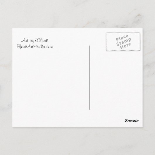 3 Wunschbaum Postkarte (Rückseite)