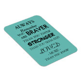 3"x4" - Förderung des Zitatmagazins Magnet (Rechte Seite)