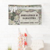 3' x5 personalisierte Camouflage-Uniform der Banner (Insitu)