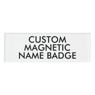 3" x 1" Personalisiertes Magnetisches Namensschild Namenschild