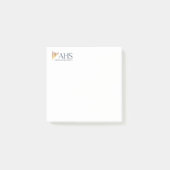 3" x 3" AHS Sticknotizen Post-it Klebezettel (Vorderseite)