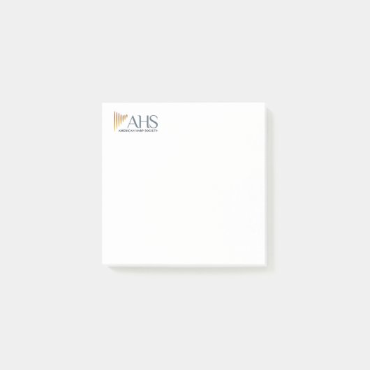 3" x 3" AHS Sticknotizen Post-it Klebezettel (Vorderseite)