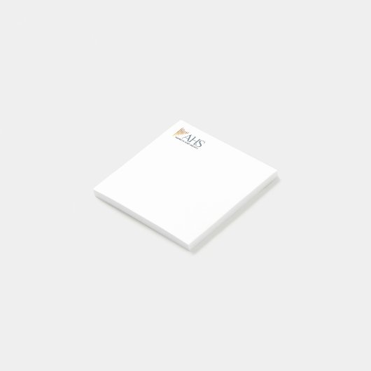 3" x 3" AHS Sticknotizen Post-it Klebezettel (angewinkelt)