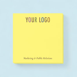 3 x 3 Benutzerdefinierte Post-it®-Notizen mit Firm Post-it Klebezettel