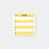 3" x 3" Post-it® Notizen ToDo (Vorderseite)