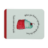 3" x 4" Flexibles Foto-Magnet Magnet (Horizontal)