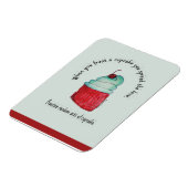 3" x 4" Flexibles Foto-Magnet Magnet (Linke Seite)