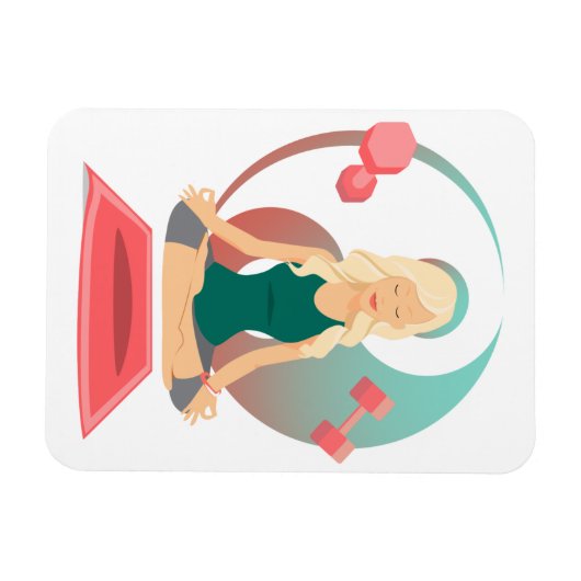 3" x 4" Flexibles Foto-Magnet Magnet (Horizontal)