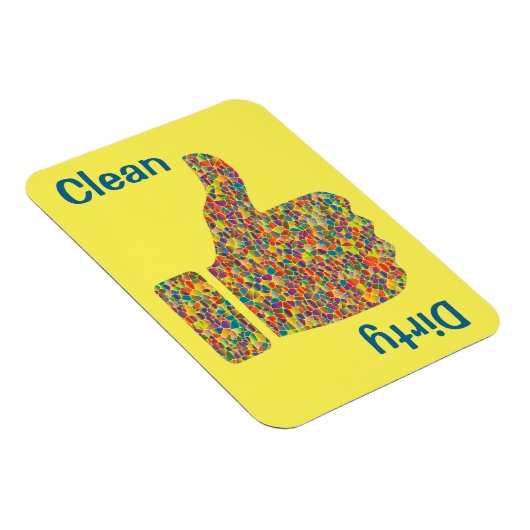 3" x 4" greift herauf das unten bunte magnet (Rechte Seite)