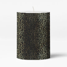 3" x 4" Leopard-Druckknöpfe