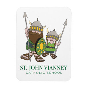 3" x 4" Little Vikings Flexibles Foto Magnet