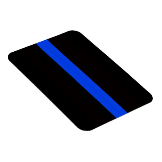 3 X 4 THIN BLUE LINE MAGNET (Rechte Seite)
