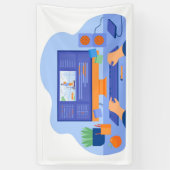 3' x 5' Banner (Vertikal)