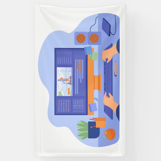 3' x 5' Banner (Vertikal)