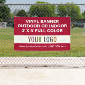 3' x 5' Custom Vinyl Banner Zeichen im Freien oder (Insitu)