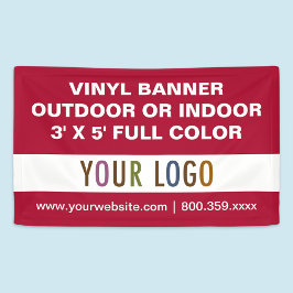 3' x 5' Custom Vinyl Banner Zeichen im Freien oder