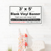 3' x 5' Design Ihres eigenen Banners Banner (Insitu)