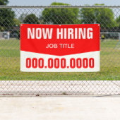3' x 5' Jetzt Mieten mit Titel und Telefonnummer Banner (Insitu)