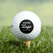 3 x Benutzerdefiniertes Logo Foto Srixon Soft Feel Golfball (Insitu T-Shirt)