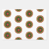 3 X Ladybug Geschenkpapier Set (Vorderseite 2)