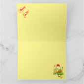 3 Yellow Little Oaster Chicks Collection Karte (Innenseite)