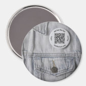 3-Zoll-Menü Magnet (Vorderseite/Rückseite)