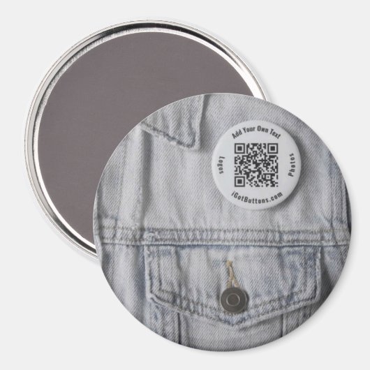 3-Zoll-Menü Magnet (Vorderseite/Rückseite)