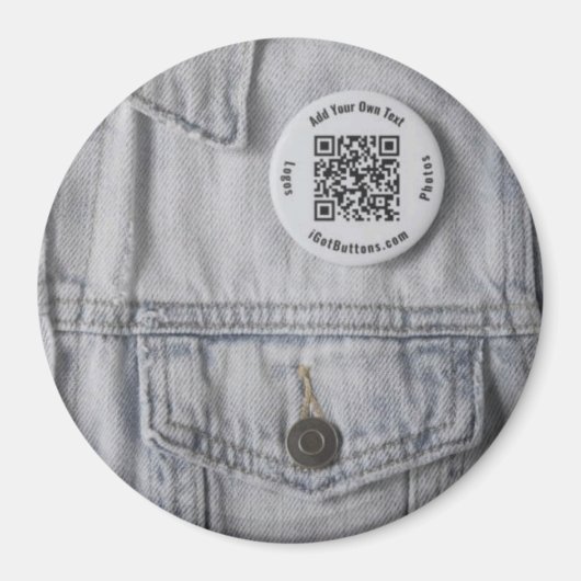 3-Zoll-Menü Magnet (Vorne)