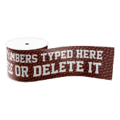 3 Zoll personalisierte Fußball-Band-Geschenke oder Ripsband (Spule)