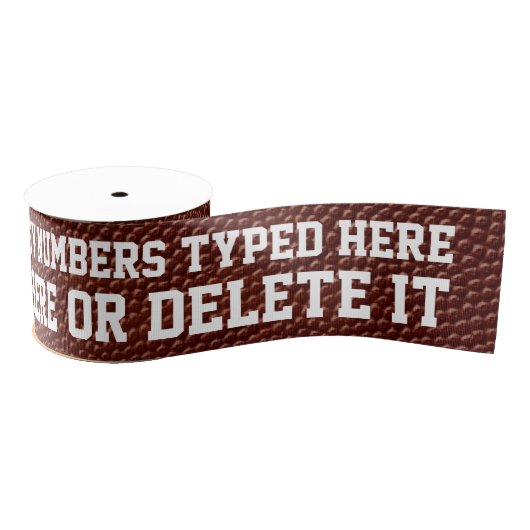 3 Zoll personalisierte Fußball-Band-Geschenke oder Ripsband (Spule)