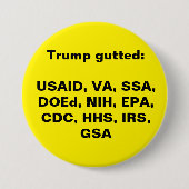 3 Zoll runde Taste Button (Vorderseite)