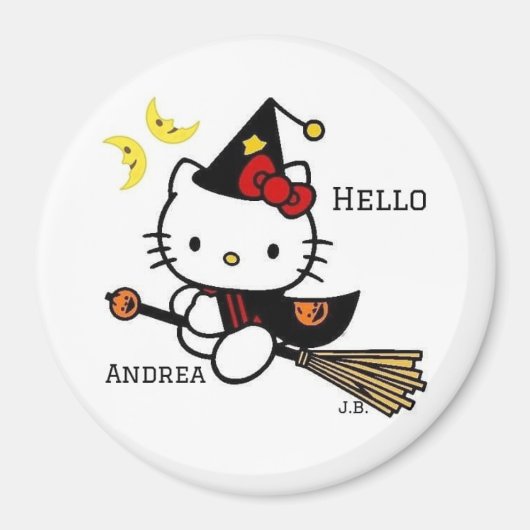 3 Zoll Rundname-Magnet Magnet (Vorne)