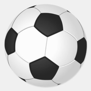 3 Zoll schreiben runde Fußball-Aufkleber zur Hand Runder Aufkleber