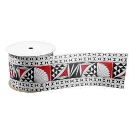 3 Zoll Südwestsonnenaufgang rot Satinband