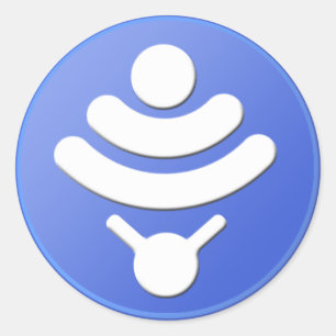 3 Zoll Weichmacher-Aufkleber Runder Aufkleber