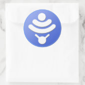 3 Zoll Weichmacher-Aufkleber Runder Aufkleber (Tasche)