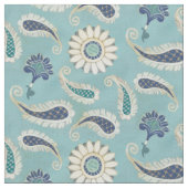 3 Zoll wiederholen marokkanisches Paisley Floral A Stoff (Nahaufnahme)