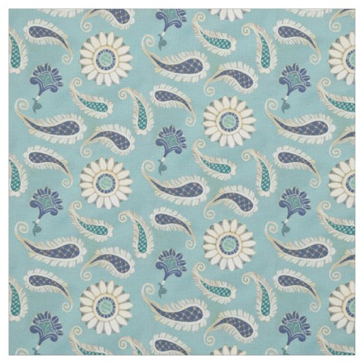 3 Zoll wiederholen marokkanisches Paisley Floral A Stoff (Muster)