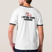 3. Zuhörer-T - Shirt The10k.com (Schwarzes u. (Rückseite)