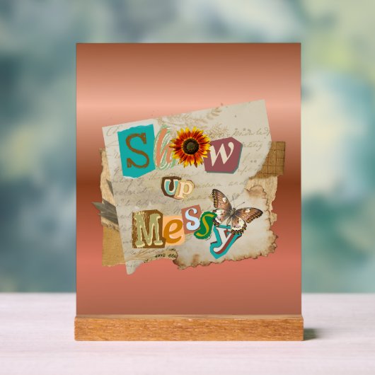 3AM Short Line Sign Acrylschild (Neutral)