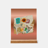 3AM Short Line Sign Acrylschild (Vorderseite)