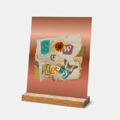 3AM Short Line Sign Acrylschild (Winkel)