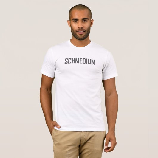3B Schmedium Blau T-Shirt (Vorne ganz)