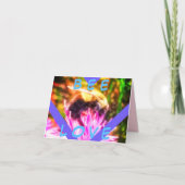 3BEE-LIEBE KLEINE GREETING-KARTE KARTE (Vorderseite)