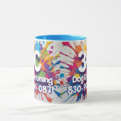 3C Dog Grooming Tasse (Zentrum)