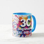 3C Hundepflege Tasse (VorderseiteRechts)