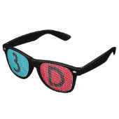 3Dメガネ風 SONNENBRILLE (Schrägansicht)