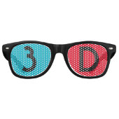 3Dメガネ風 SONNENBRILLE (Vorderseite)