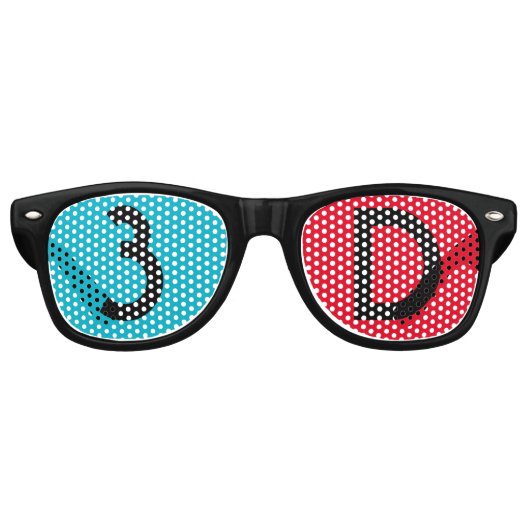 3Dメガネ風 SONNENBRILLE (Vorderseite)